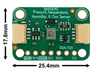 Top View with Dimensions