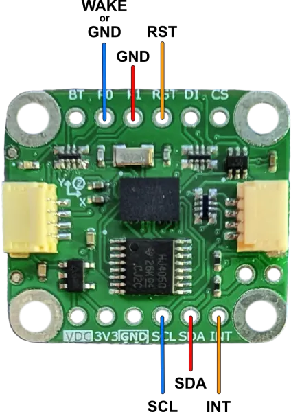 I²C Reference Connections
