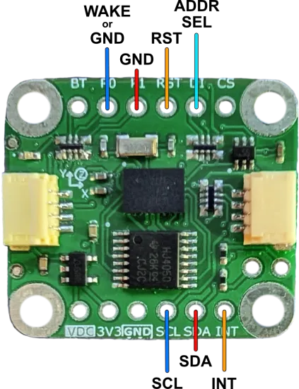 I²C Reference Connections