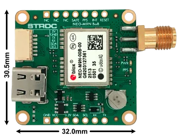 Top View with Dimensions