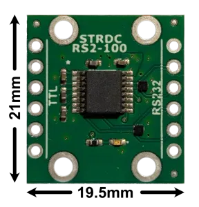 Top View with Dimensions