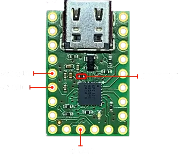 Top View with 3V3 Out Configuration