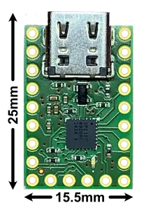 Top View with Dimensions